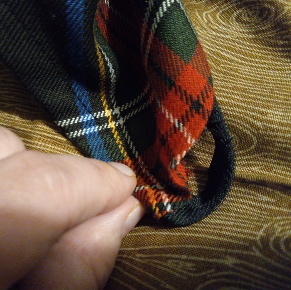Y2k A-line plaid skirt - Picture 6 of 7